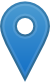 blue pin